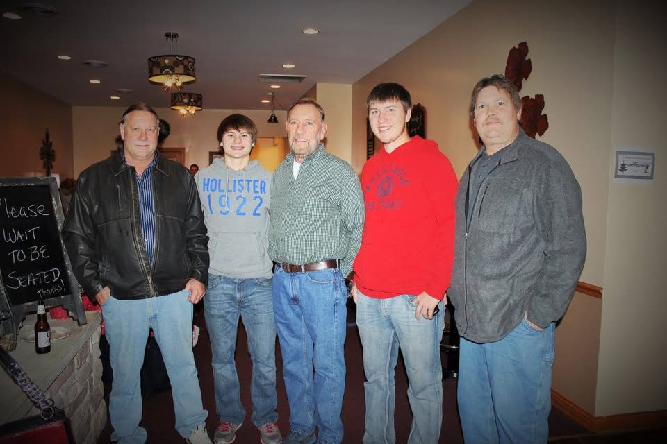 The Hopps family, proud local painting professionals.